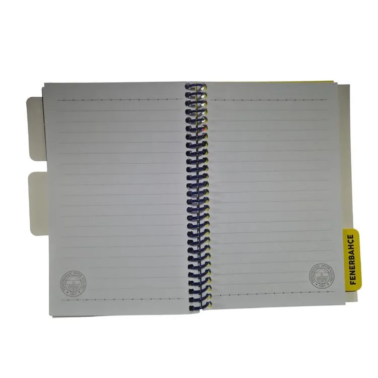 TMN 6075620 FENERBAHÇE 13 x 18 AYRAÇLI KRT. KPK. SPİRALLİ BLOKNOT PLANLAYICI