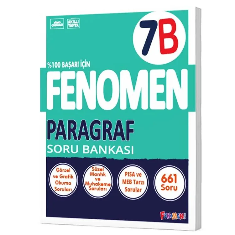 FENOMEN 7. SINIF PARAGRAF B SORU BANKASI