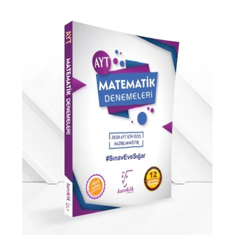 KAREKÖK AYT MATEMATİK 12 ÇÖZÜMLÜ DENEMELERİ