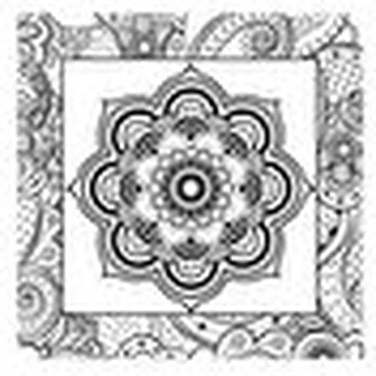 KUMTOYS KM5117 TUVAL MANDALA 30x30 - TEKLİ