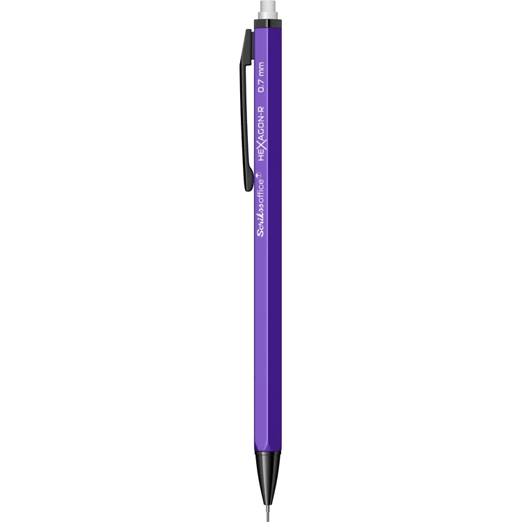 SCRIKSS HEXAGON-R 0.7mm VERSATİL KALEM MOR