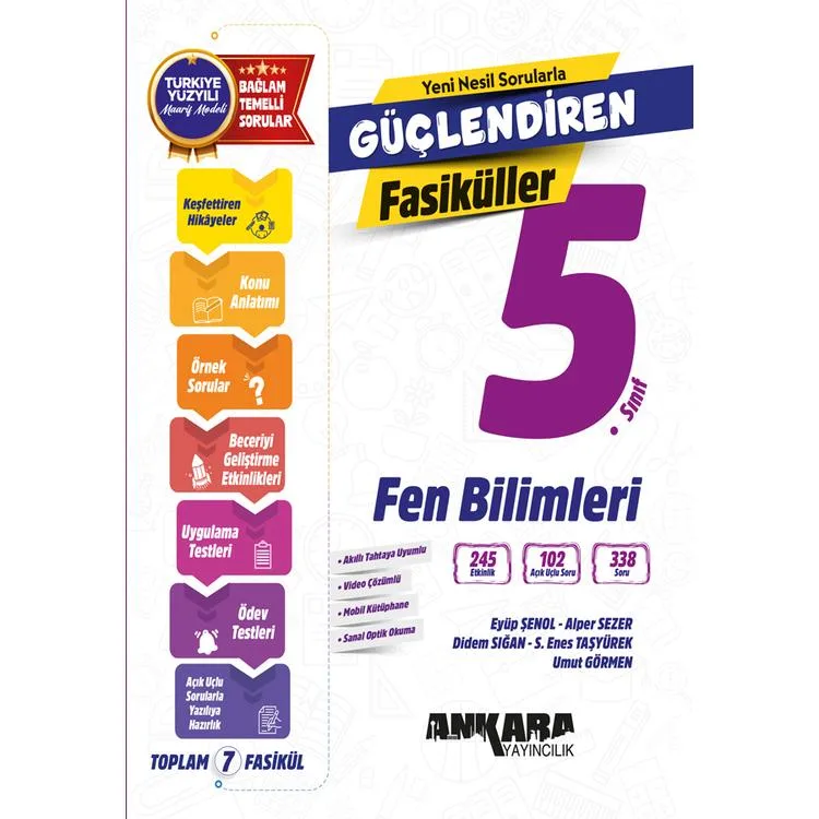 ANKARA 5. SINIF GÜÇLENDİREN FEN BİLİMLERİ FASİKÜLLER
