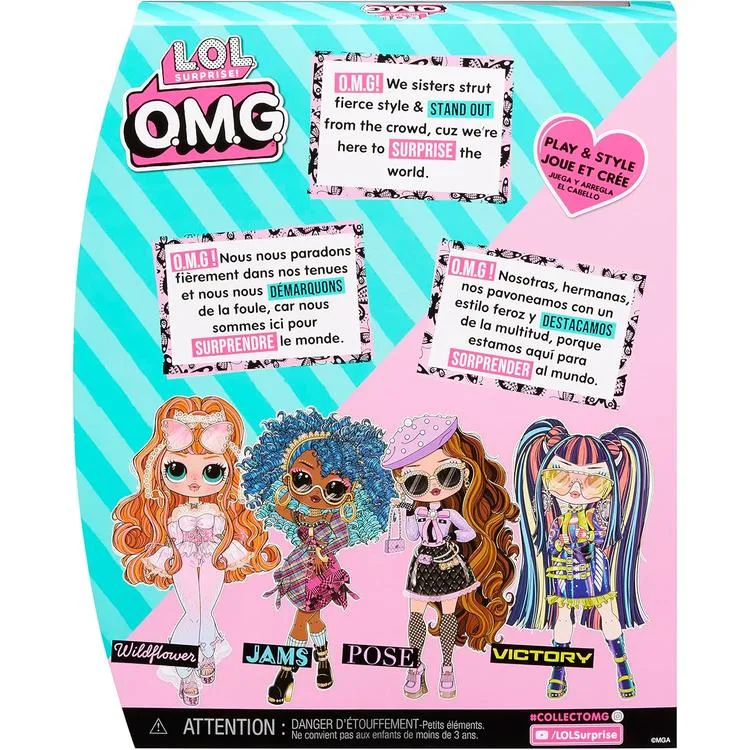 LOL SURPRISE OMG 591511 WILDFLOWER MODA BEBEĞİ 3+