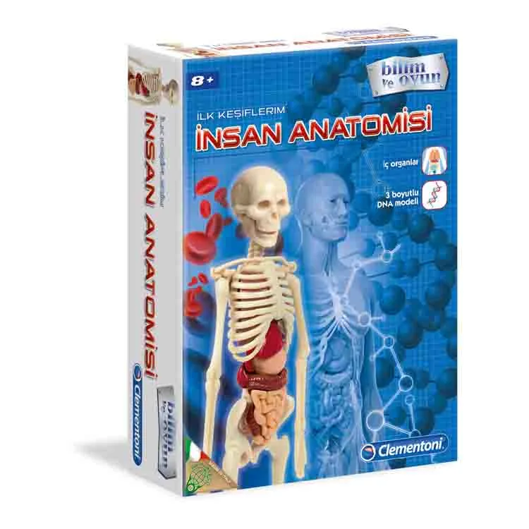 CLEMENTONI 64297 İLK KEŞİFLERİM (İNSAN ANATOMİSİ)