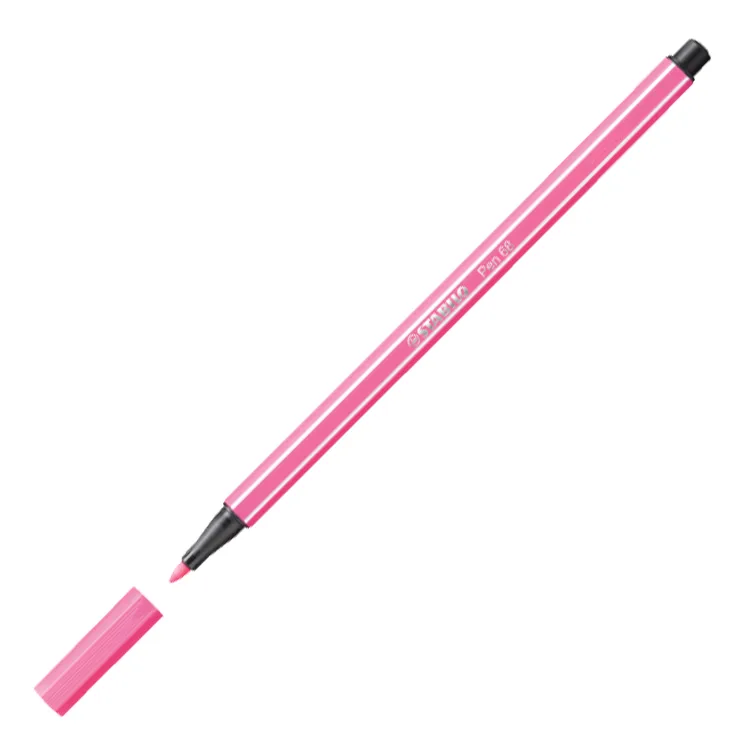 STABILO PEN 68 PEMBE