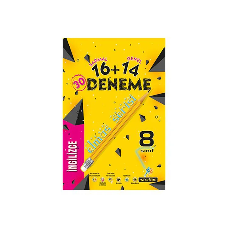 STARTFEN 8.SINIF ELMAS SERİSİ İNGİLİZCE 30 DENEME