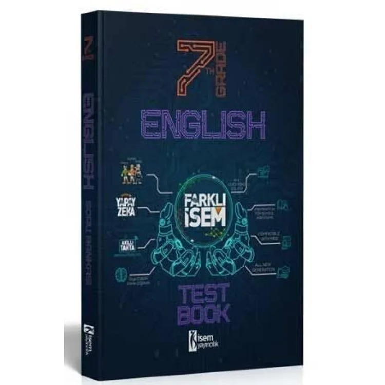 İSEM 7. SINIF FARKLI İSEM İNGİLİZCE TEST BOOK SORU BANKASI