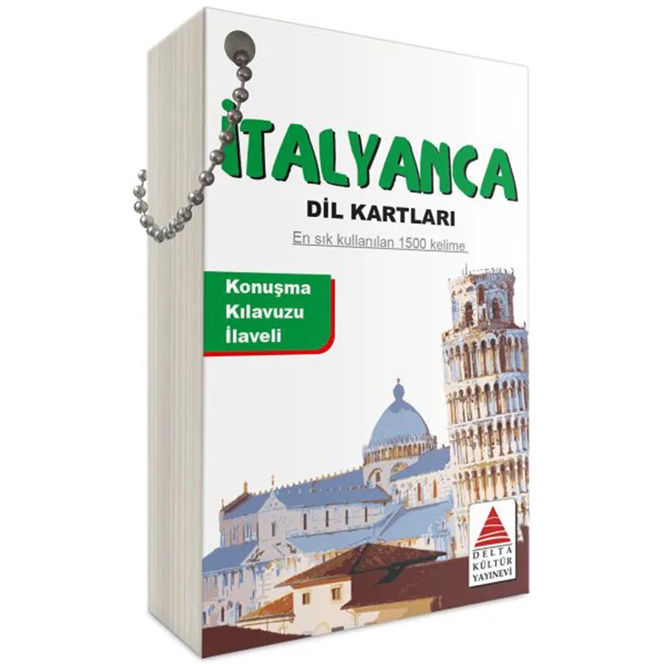 DELTA KÜLTÜR İTALYANCA DİL KARTLARI