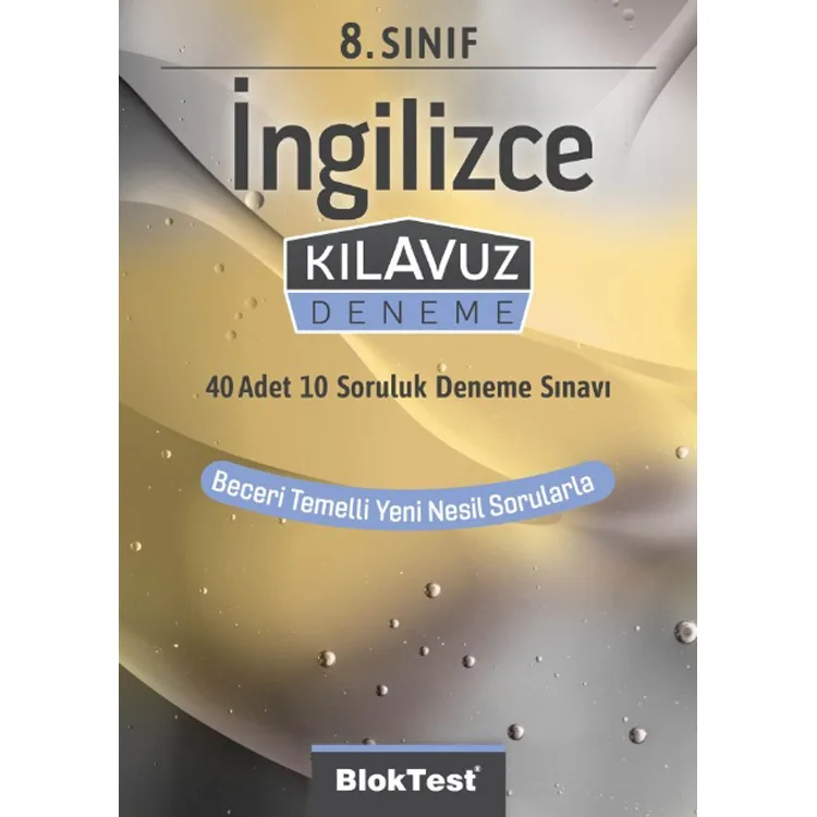 TUDEM 8.SINIF BLOKTEST İNGİLİZCE KILAVUZ DENEME