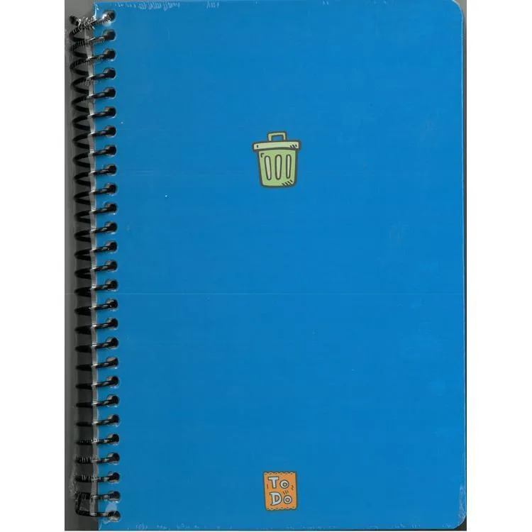 PAPİRÜS TO DO SERT KAPAK SPİRALLİ 16X23 120YP. ÇİZGİLİ DEFTER