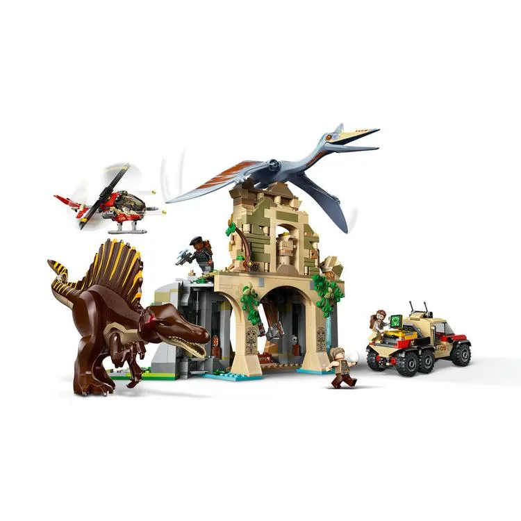 LEGO 76976 JURASSIC WORLD SPINOSAURUS QUETZALCOATLUS AIR MISSION 984 PARÇA 8+
