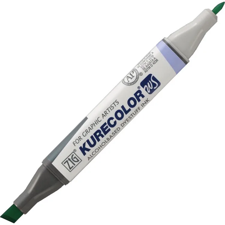 ZIG KURECOLOR KC-3000 553 TWIN S MARKER KALEM EMERALD GREEN