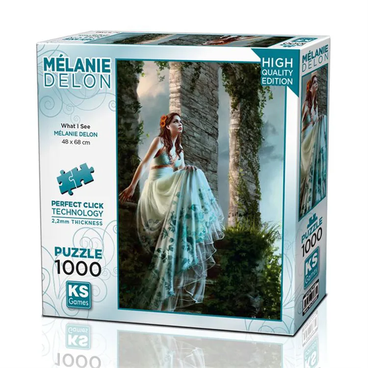 KS GAMES 20688 WHAT I SEE 48x68cm YAPBOZ/PUZZLE 1000 PARÇA