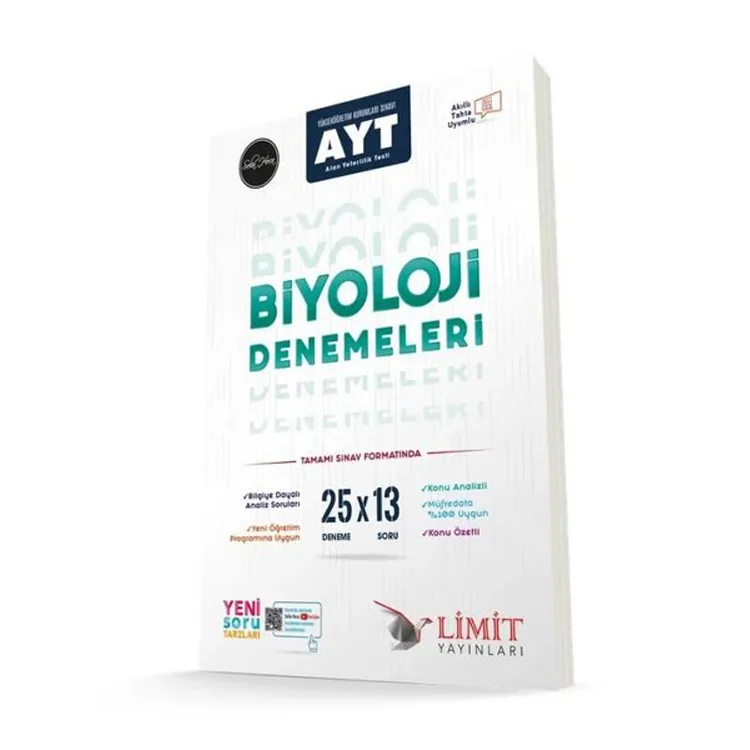 LİMİT AYT BİYOLOJİ DENEMELERİ