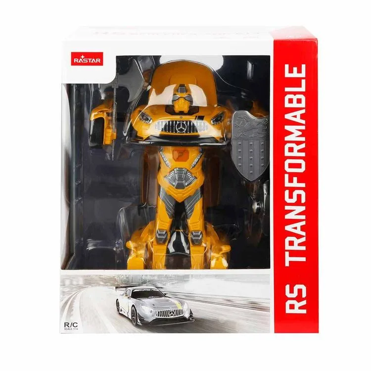 SUNMAN 74820 RASTAR 1:14 ROBOTA DÖNÜŞEBİLEN MERCEDES AMG GT3 U/K SESLİ IŞIKLI ARABA