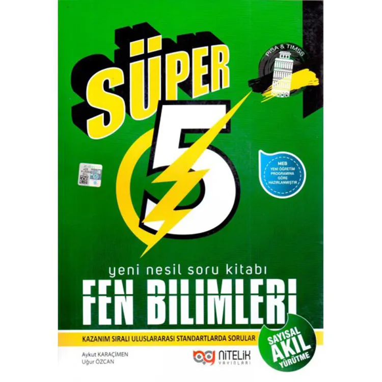 NİTELİK 5. SINIF FEN BİLİMLERİ YENİ NESİL SÜPER SORU KİTABI