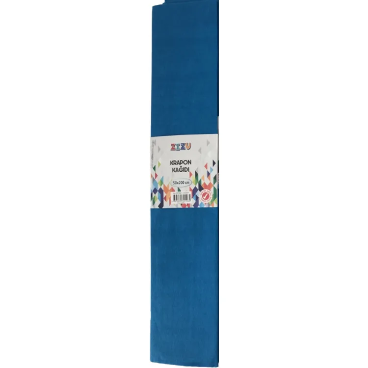 ZİZU DK1065 KRAPON KAĞIDI 50x200cm LACİVERT - TEKLİ