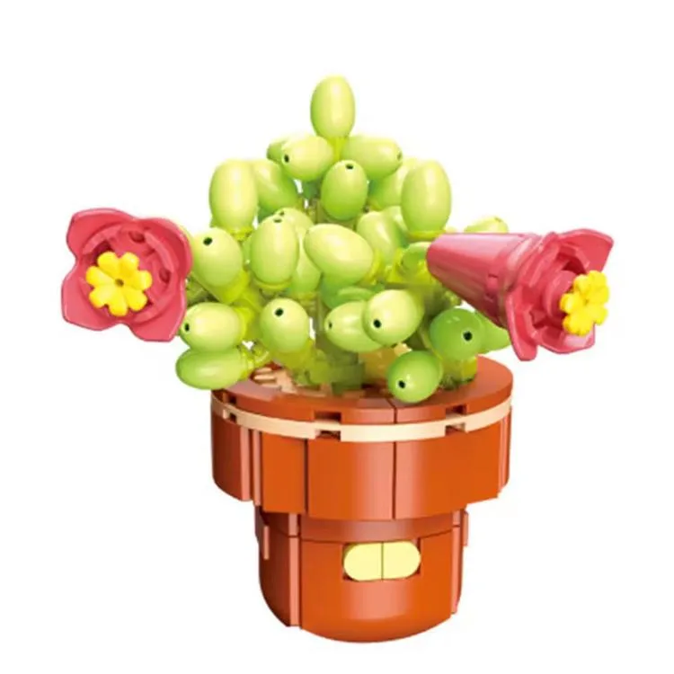 DOSTOYS 113-20 BLOSSOM MİNİ ÇİÇEK BLOK OYUNCAK SARKAN DAMKORUĞU 195 PARÇA 6+