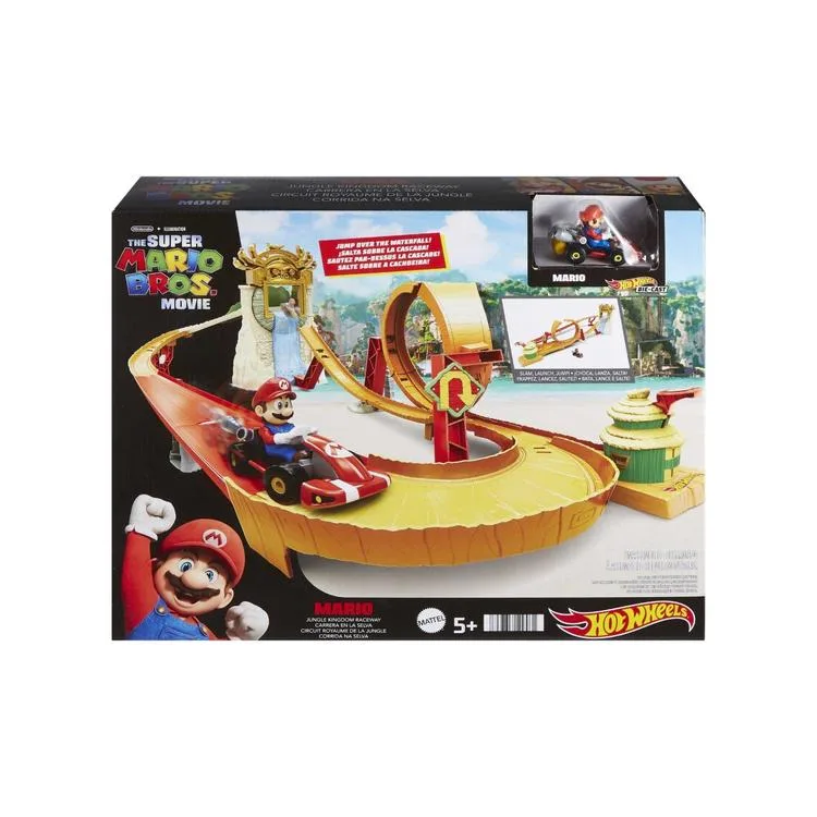 MATTEL HMK49 HOT WHEELS SUPER MARIO ORMAN YARIŞ PİSTİ OYUN SETİ 5+