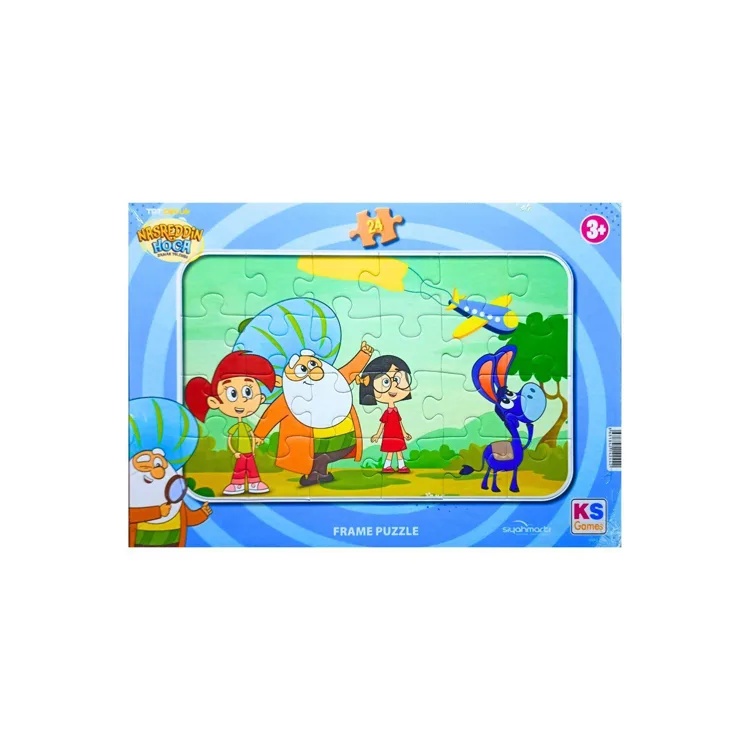 KS GAMES 704 NASREDDİN HOCA FRAME YAPBOZ/PUZZLE 24 PARÇA 3+