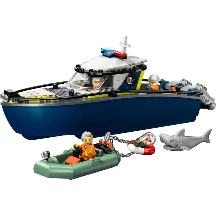 LEGO CITY 60456 POLICE BOAT 264 PARÇA 6+