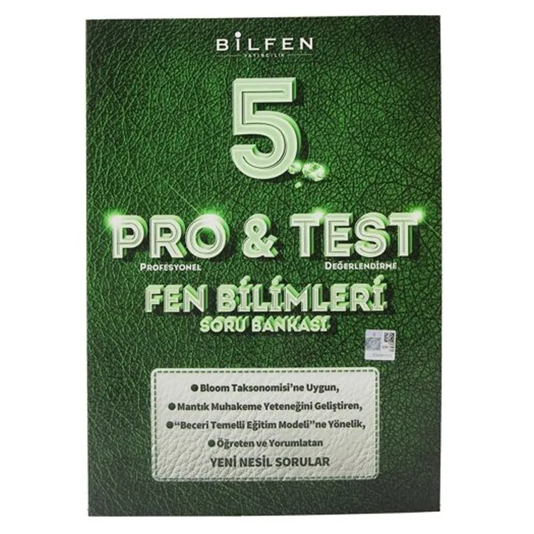 BİLFEN 5. SINIF PRO& TEST FEN BİLİMLERİ SORU BANKASI