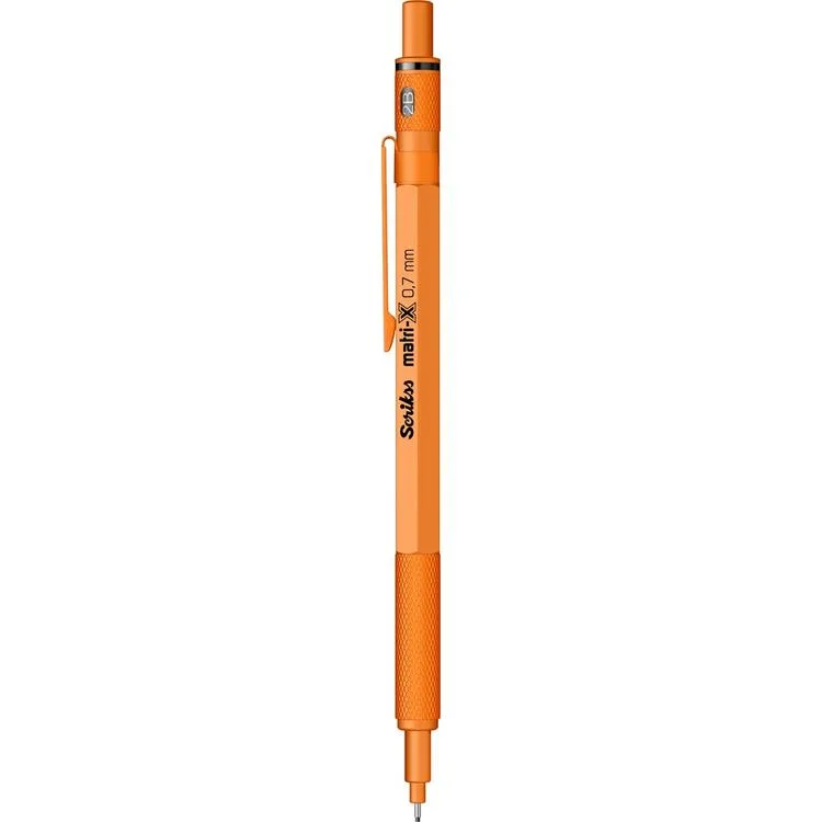 SCRIKSS MATRI-X VERSATİL KALEM 0.7 ŞEFFAF AMBALAJ NEON TURUNCU