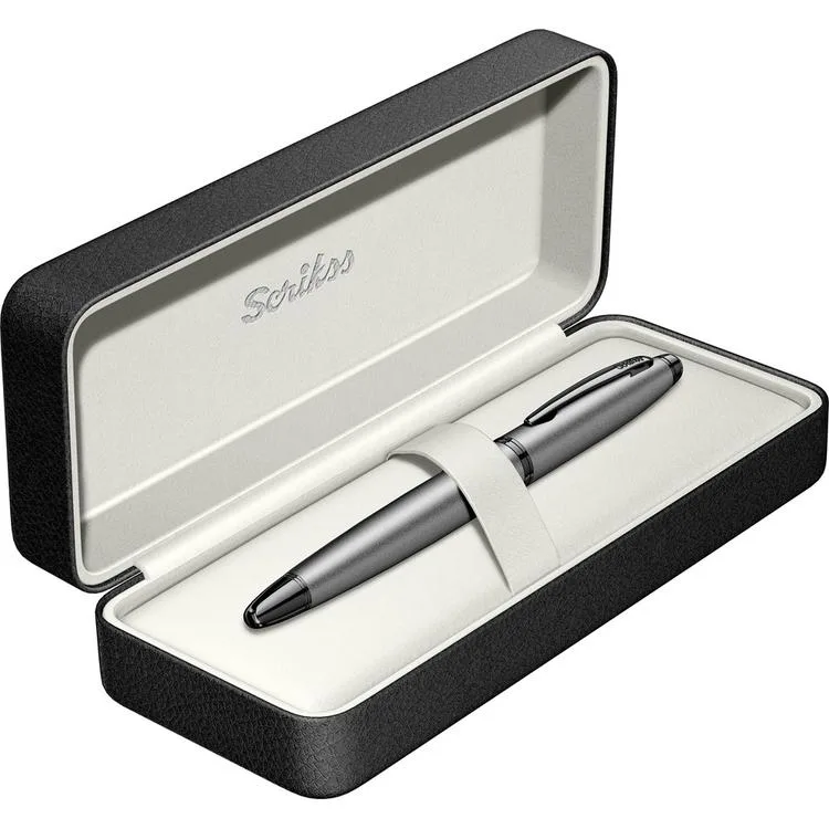 SCRIKSS 88 ROLLER KALEM MAT GRI LÜKS KUTUDA