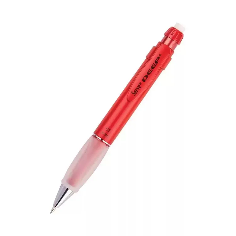 SERVE DEEP MEKANİK VERSATİL KALEM 0.7mm METALİK KIRMIZI
