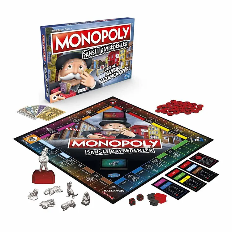 HASBRO E9972 MONOPOLY ŞANSLI KAYBEDENLER