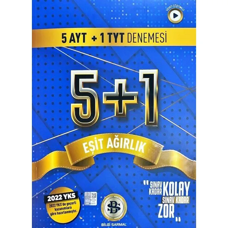 BİLGİ SARMAL TYT-AYT EŞİT AĞIRLIK 5+1 DENEMESİ