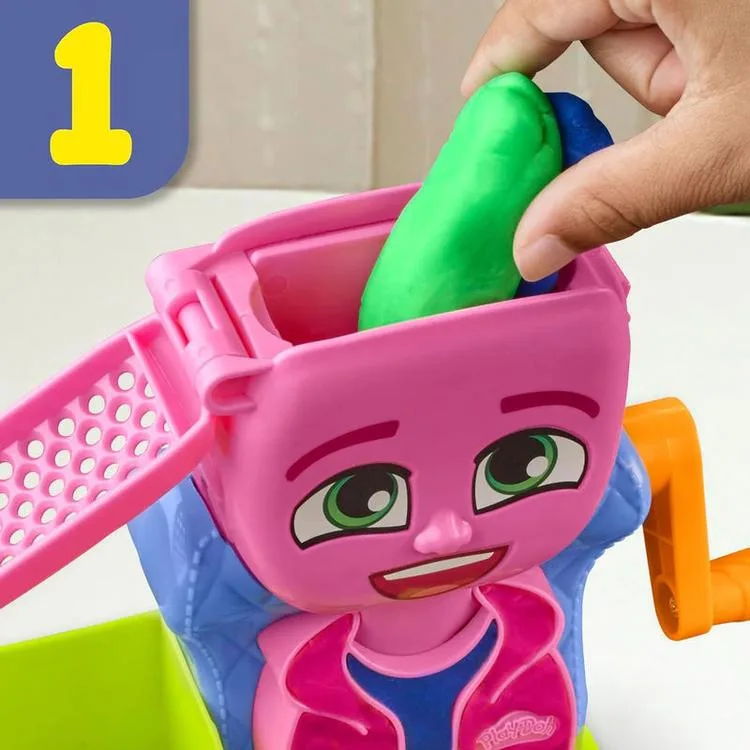 HASBRO PLAYDOH F8807 RENKLİ KUAFÖR SALONU OYUN SETİ 3+