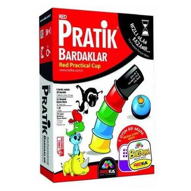 REDKA RD5208 PRATİK BARDAKLAR ZEKA AKIL OYUNLARI