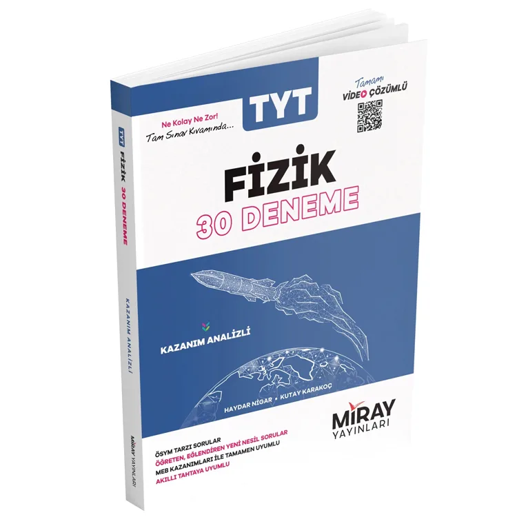 MİRAY YAYINLARI TYT FİZİK 30 DENEME