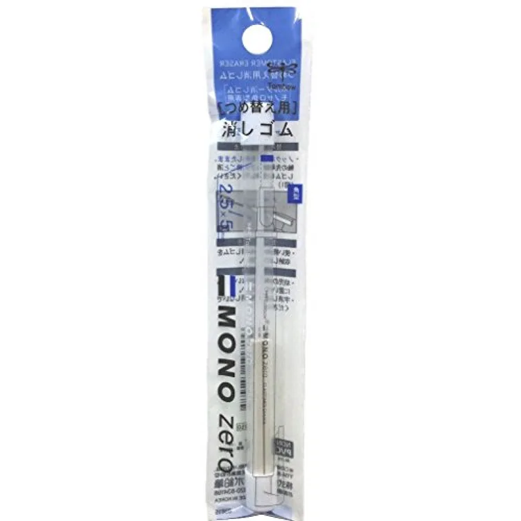 TOMBOW MONO ZERO YASSI UÇ YEDEK SİLGİ 2'Lİ