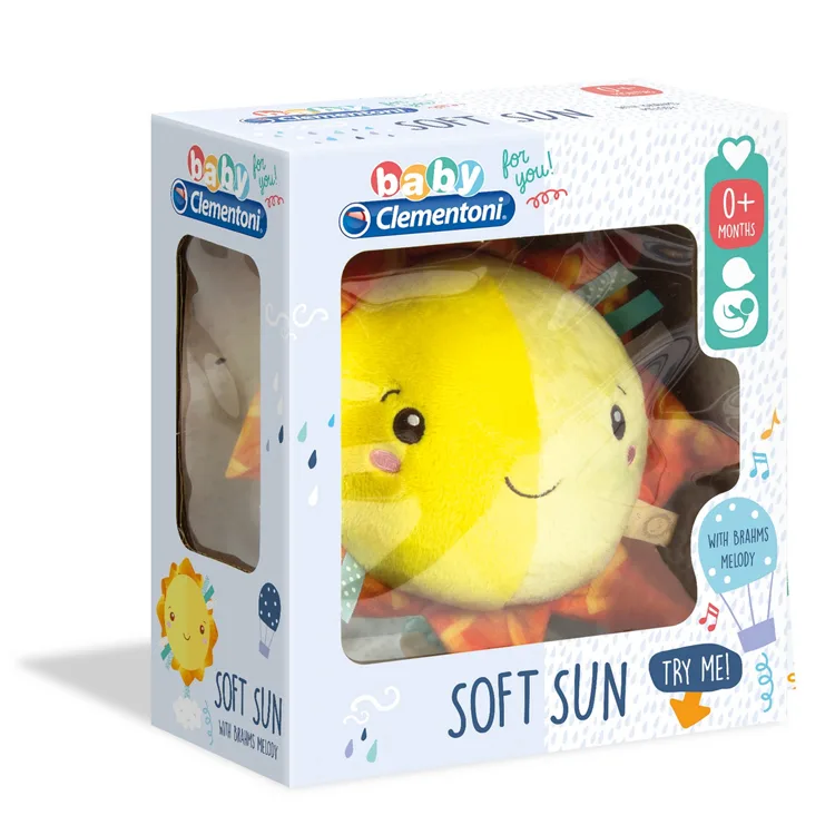 CLEMENTONI 17270 BABY MÜZİKLİ PELÜŞ GÜNEŞ