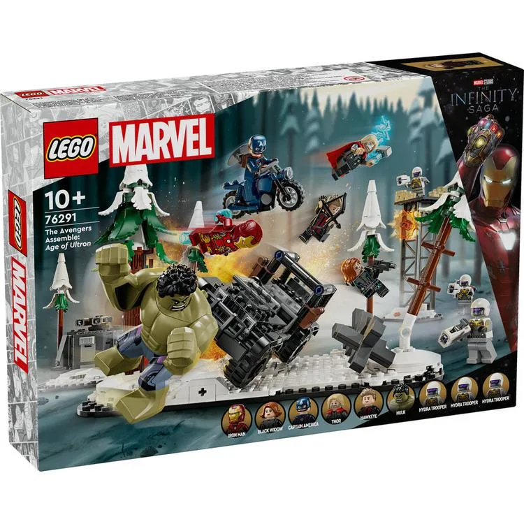 LEGO 76291 MARVEL AVENGERS ASSEMBLE: ULTRON ÇAĞI 613 PARÇA