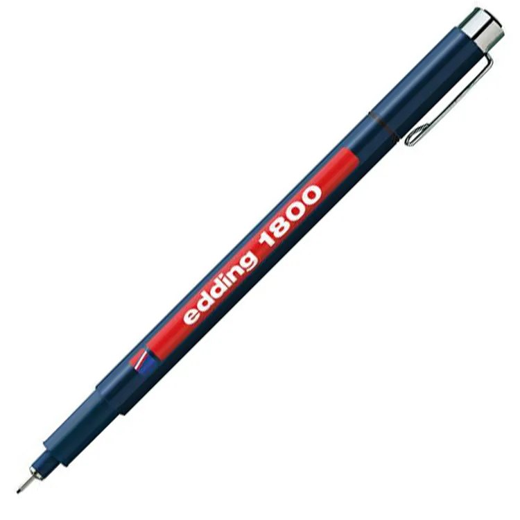EDDING ED18000101 TEKNİK ÇİZİM KALEMİ 0.1MM SİYAH
