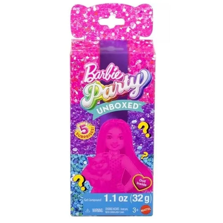 MATTEL JFY04 BARBIE CHELSEA PARTY UNBOXED MUHTEŞEM PARTİ SERİSİ 3+