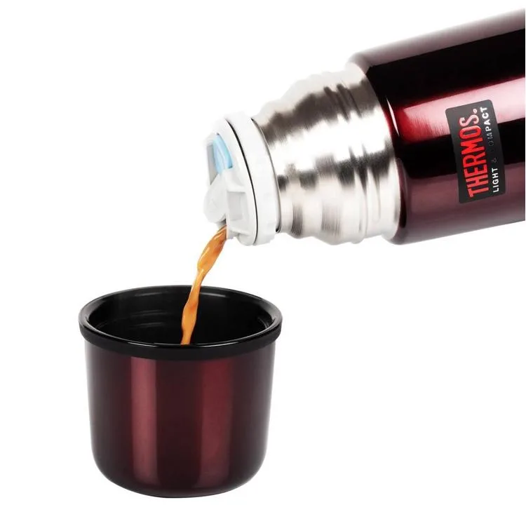 THERMOS FBB-750 (186879-AK) LIGHT & COMPACT LIGHT ÇELİK TERMOS PİPETSİZ 750ML - MIDNIGHT RED