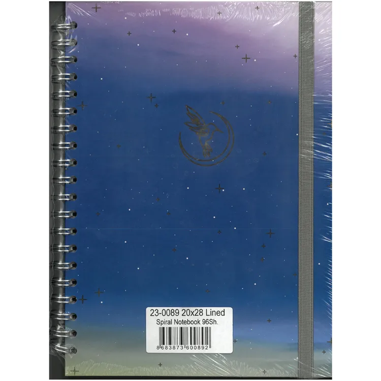 VICTORIA'S JOURNALS 0089 NOTES 20x28cm SPİRALLİ SERT KAPAK 90gr. 96YP. ÇİZGİLİ DEFTER