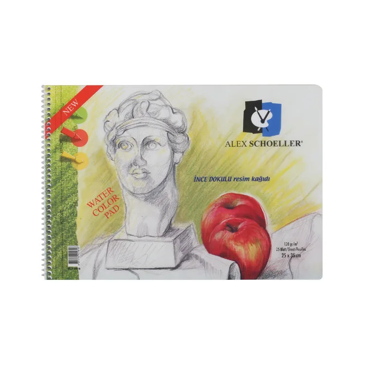 ALEX SCHOELLER KOLEJ SPR. RESİM DEFTERİ 25x35 120g