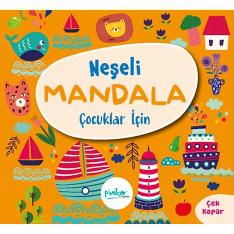 ÇOCUKLAR İÇİN NEŞELİ MANDALA
