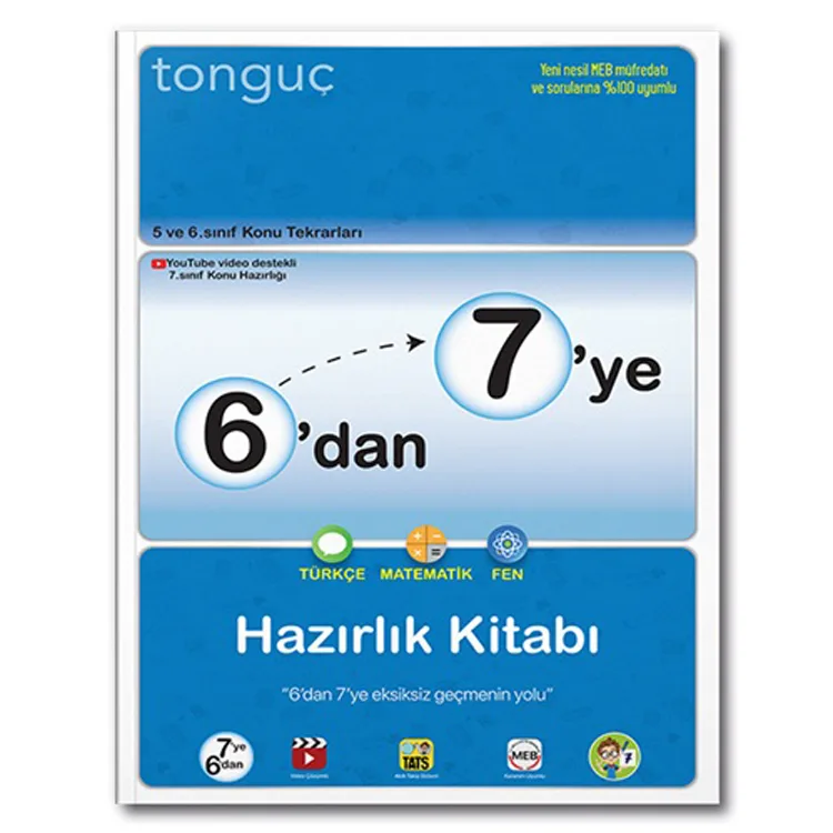 TONGUÇ 6'DAN 7'YE HAZIRLIK KİTABI