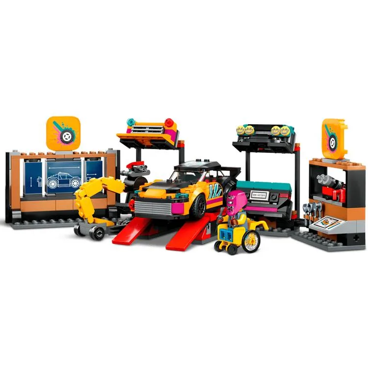 LEGO 60389 CİTY ARAÇ MODİFİYE ATÖLYESİ 507 PARÇA 6+