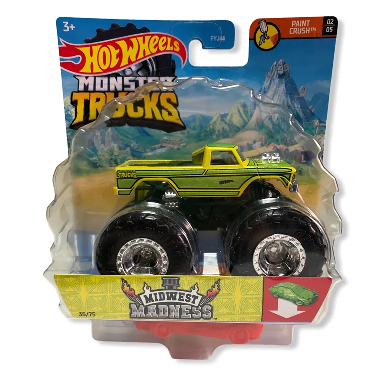 HOT WHEELS MTL-FY44 MONSTER TRUCKS 1:64 TEKLİ ARABA
