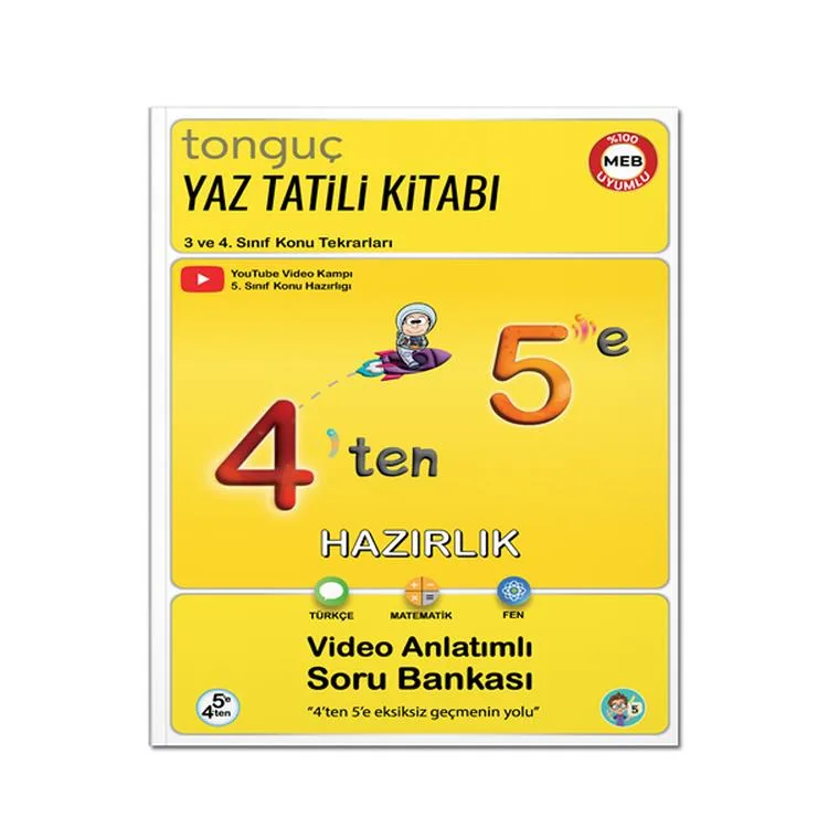 TONGUÇ 4' DEN 5' E HAZIRLIK KİTABI