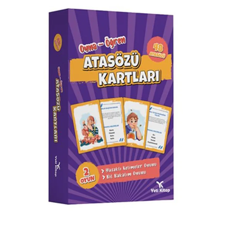 ATASÖZÜ KARTLARI 48 DEYİM 2 OYUN