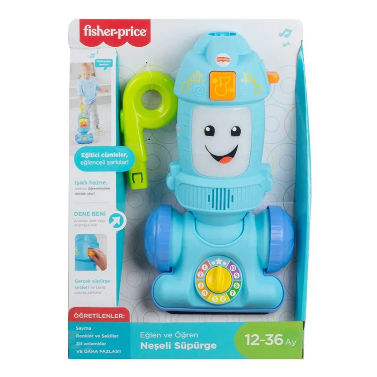 MATTEL FISHER-PRICE GTW19 NEŞELİ SÜPÜRGE
