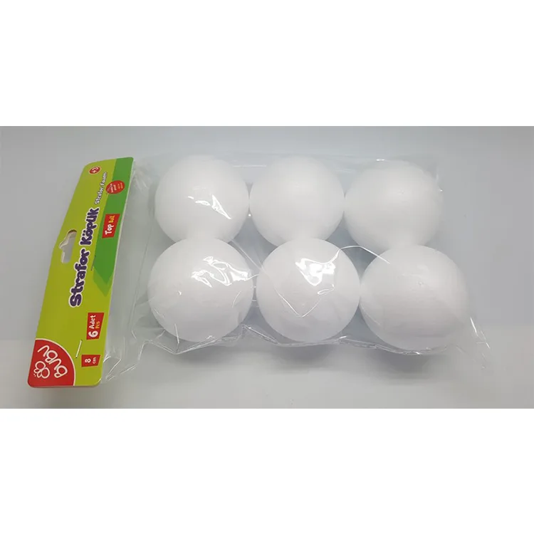 BU-BU KP0005 STRAFOR KÖPÜK TOP 8 CM 6'LI